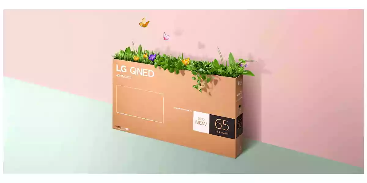 جعبه کارتن قابل بازیافت تلویزیون