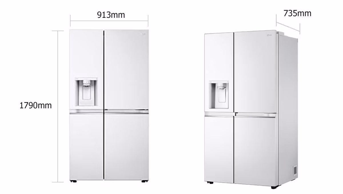 یخچال فریزر ال جی J287